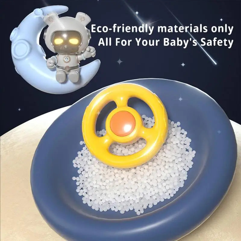 Kids Racing Car Steering Wheel Toy – Electronic Driving Adventure with Music & Lights