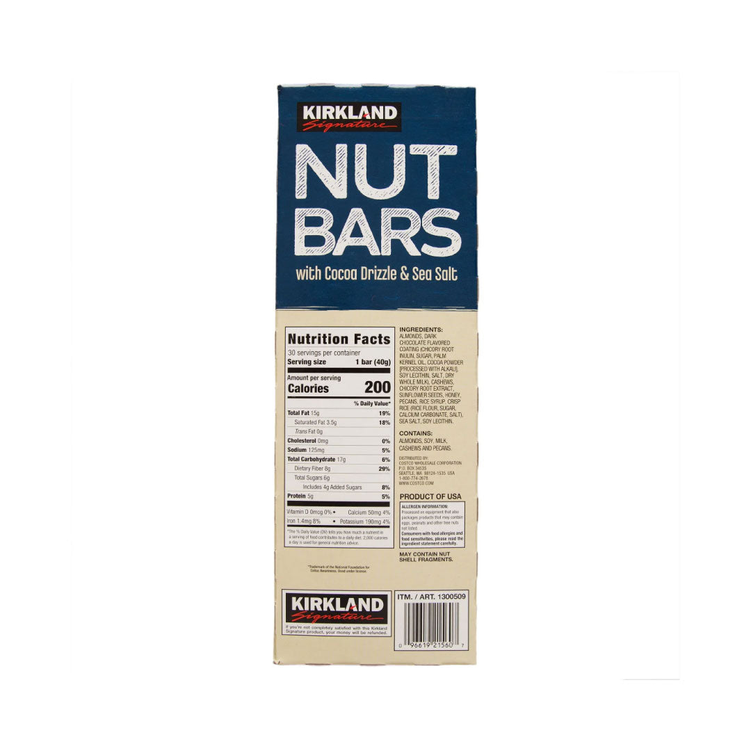 Kirkland Signature Nut Bars, 1.41 oz, 30-count