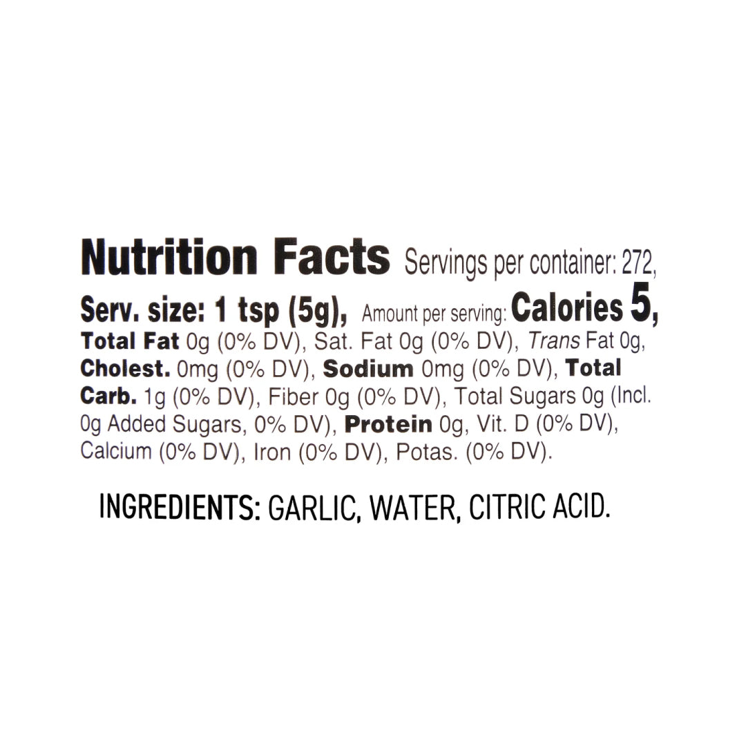 Kirkland Signature, Minced California Garlic, 48