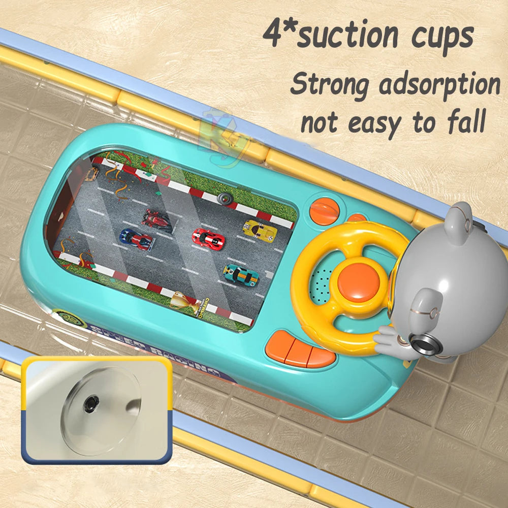 Kids Racing Car Steering Wheel Toy – Electronic Driving Adventure with Music & Lights