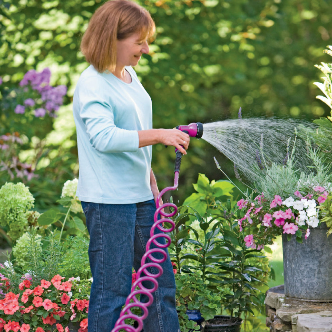 Garden Telescopic Garden Hose & Multifunctional Spray Sprinkler