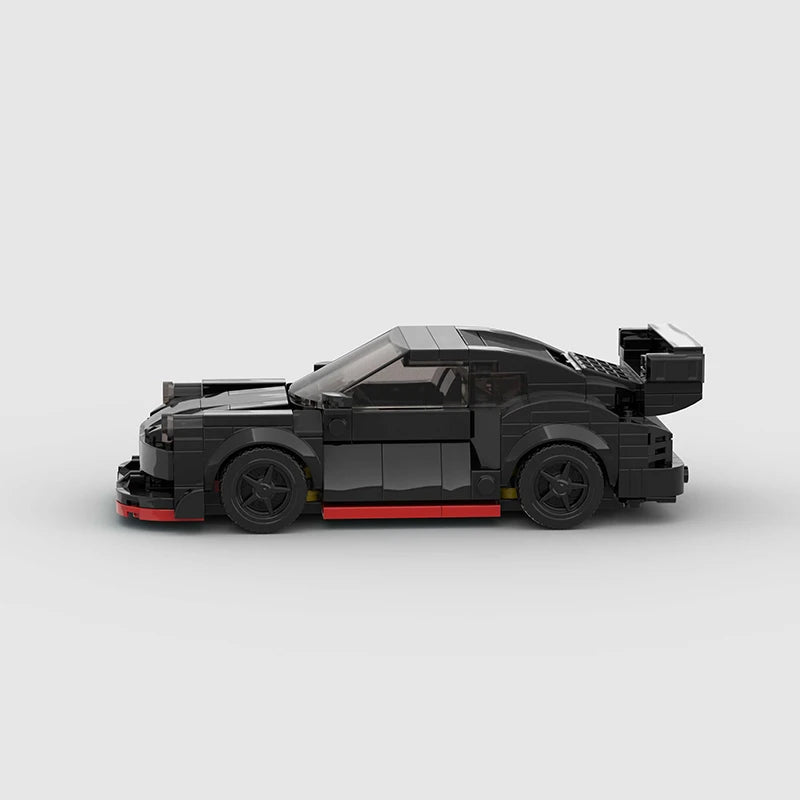 MOC Technical Racer Car Building Blocks – 321 Pieces Sports Vehicle Garage Toy for Boys | Champions City Series