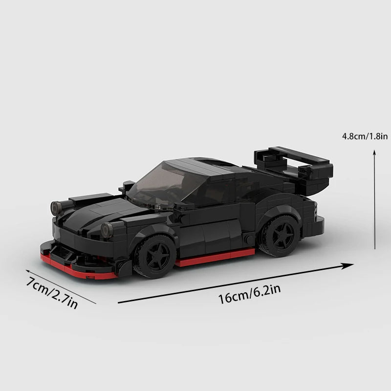 Champions City Racer Toy Car Model – 16x7x4.8cm