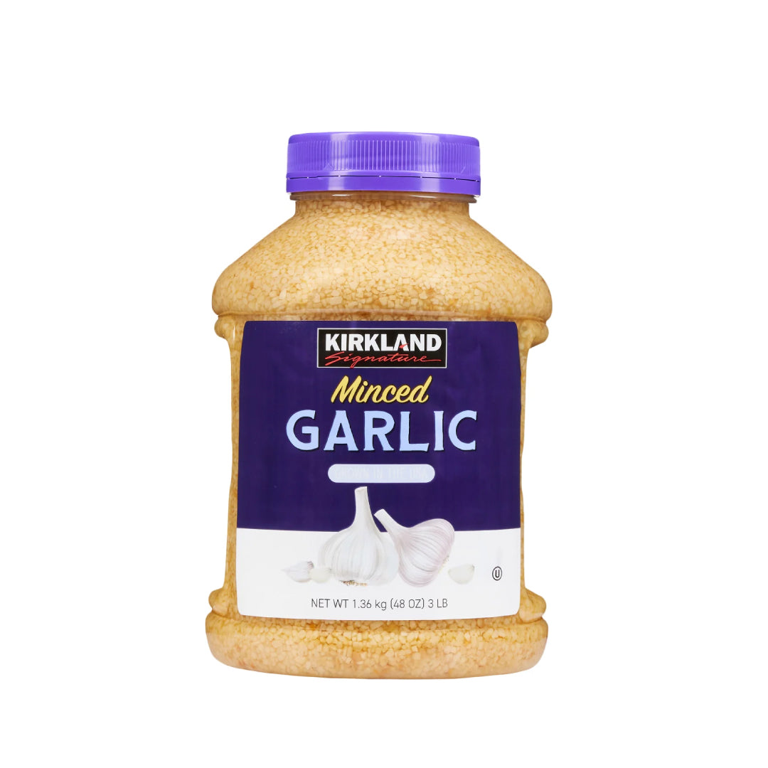 Kirkland Signature, Minced California Garlic, 48