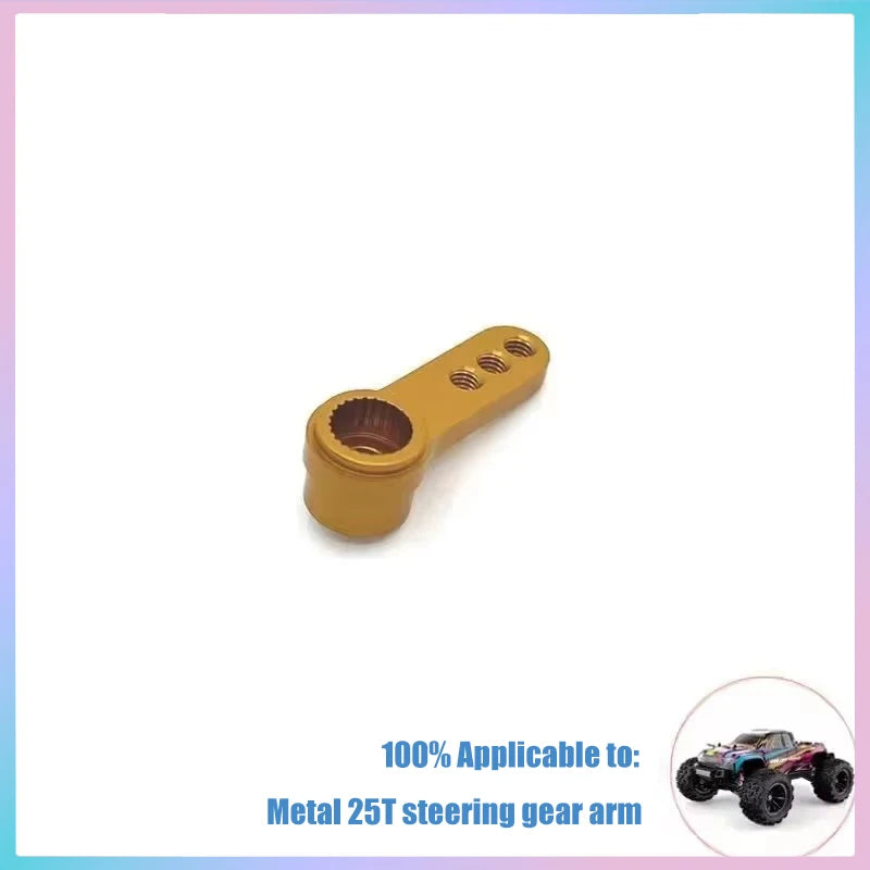 MJX H16 16207 16208 16209 16210 Metal 25T Servo Arm Servo Horn Steering Servo Link 1/16 RC Automotive Upgrade Parts Accessories