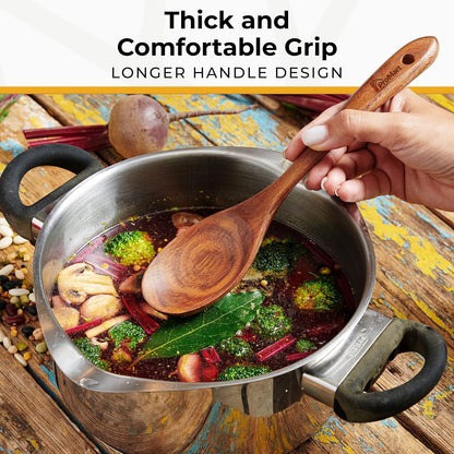 10 Pcs Wooden Cooking Utensils spoon Set