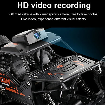 Rc Car With Camera HD FPV WIFI Machine On Remote Control Stunt 1:18 2.4G SUV Radiocontrol Climbing Toys For Kids on a Sign