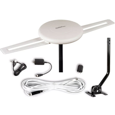 360° Omni-directional HD TV Digital 4K Amplified Outdoor TV Antenna HD VHF 40ft Cable