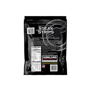 Kirkland Signature Premium Extra Thick Steak Strips, 12 oz