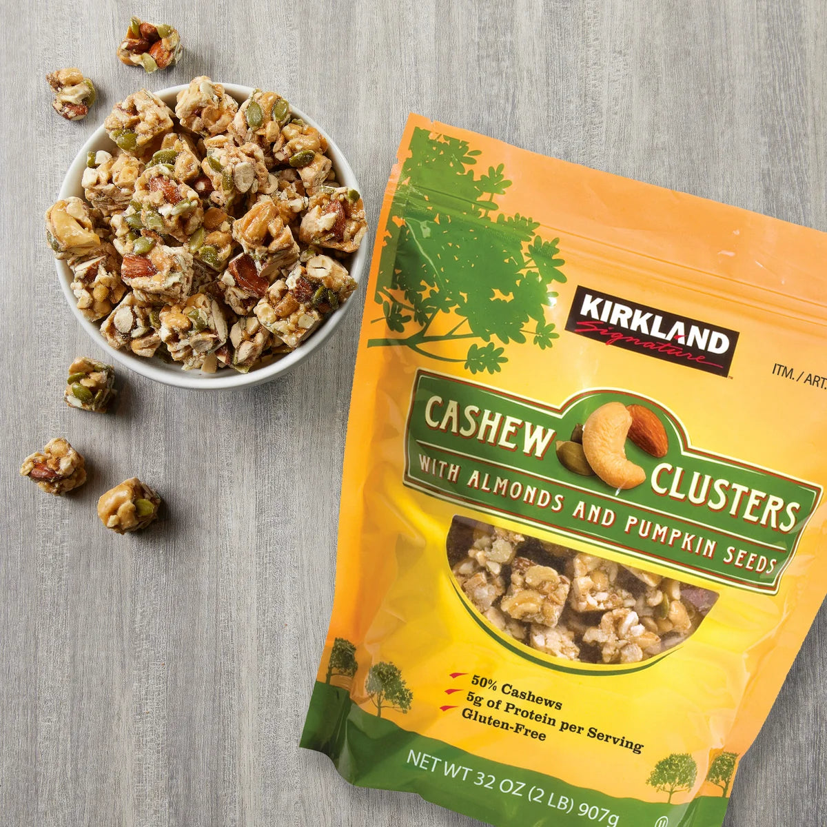 Kirkland Signature Cashew Clusters