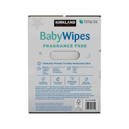 Kirkland Signature Baby Wipes, Fragrance-Free, 900-Count