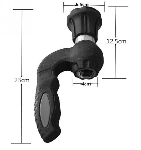 Adjustable Mighty Power Hose Nozzle for Garden, Car Washing, and Lawn Care