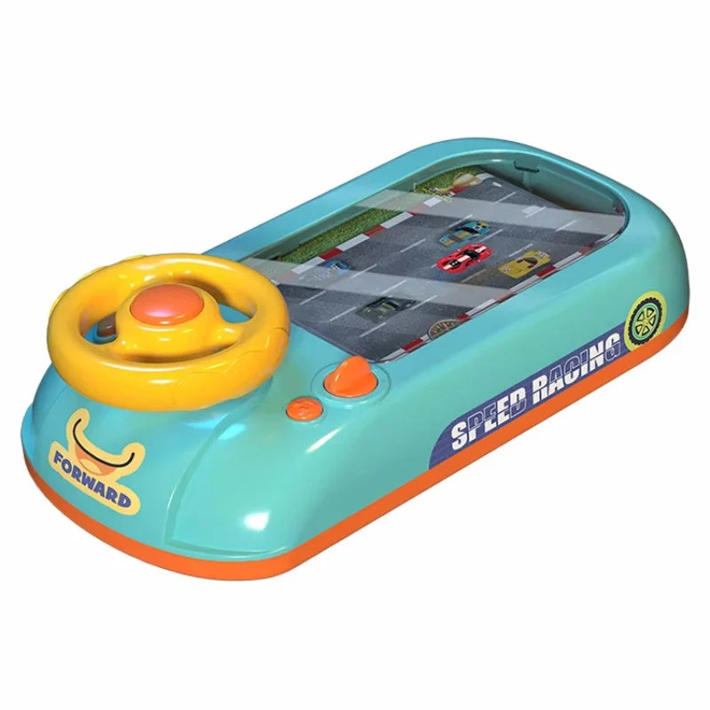 Kids Racing Car Steering Wheel Toy – Electronic Driving Adventure with Music & Lights