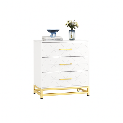 GAOMON Dresser for Bedroom with 8 Drawer, TV Stand Dressers Chest of Drawers for Living Room Hallway Entryway, Pink