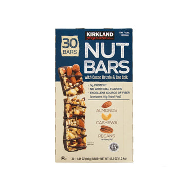 Kirkland Signature Nut Bars, 1.41 oz, 30-count