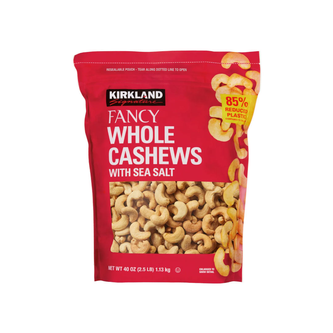 Kirkland Signature Fancy Whole Cashews, 2.5 lbs