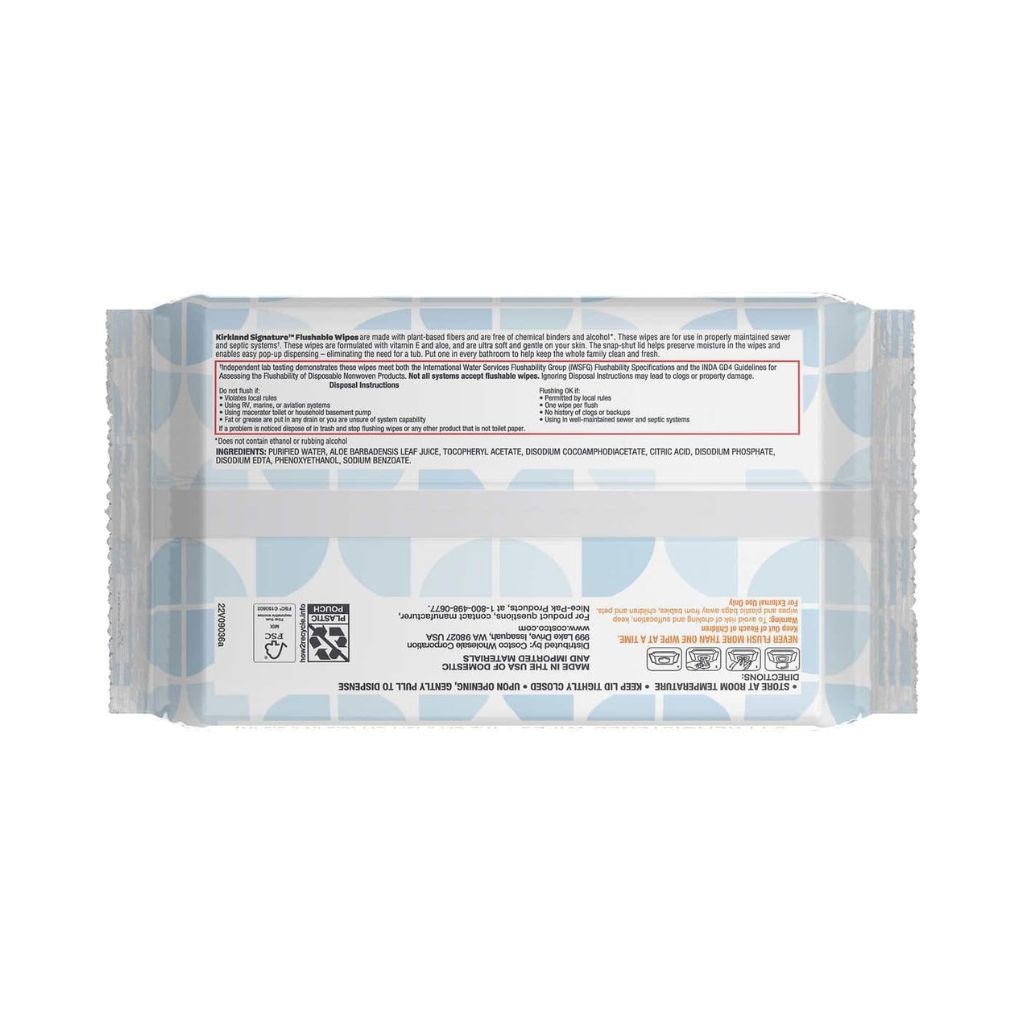 best flushable wipes​