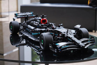 building blocks race car