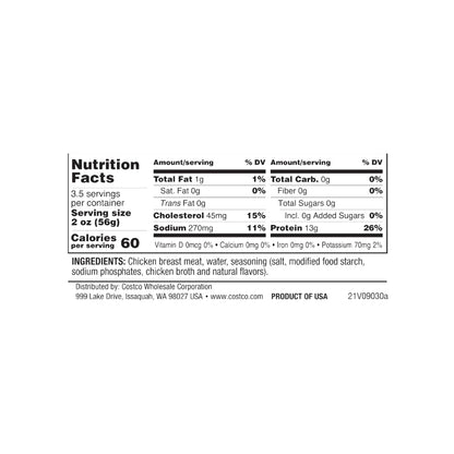 chicken breast price per pound​