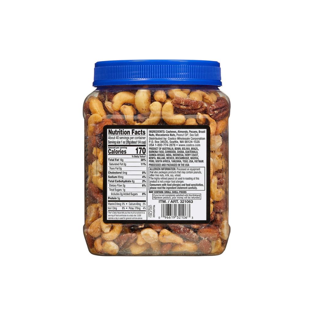 extra fancy mixed nuts kirkland​