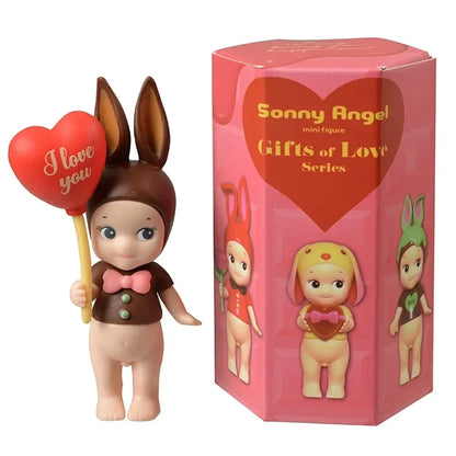 New Angel Fruit Animals Series Blind Box Anime Figure Cute Hippie Doll Trendy Car Mobile Phone Ornaments Kids Toy Birthday Gift
