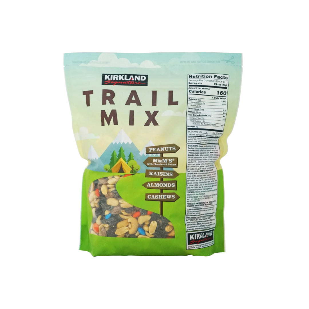 kirkland trail mix calories​