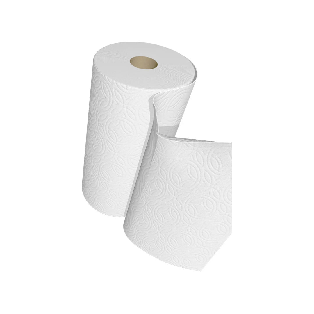 rolls of paper towels
